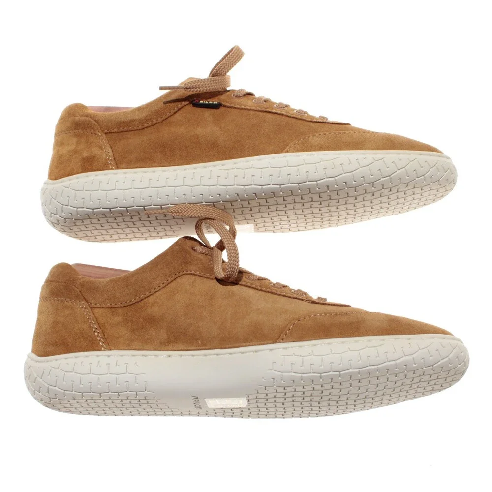 Piloti NWB Shift Lace Up Driving Sneakers Size 7 US in Light Brown Suede